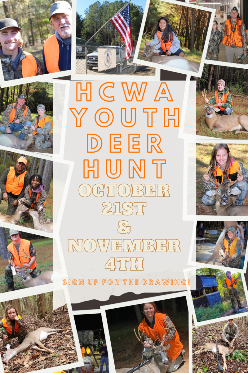 2023 Youth Deer Hunt HCWA Community Events Henry County Water Authority